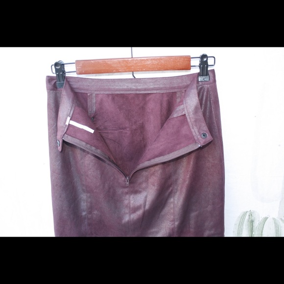 Free People Faux Leather Mini Skirt 🌵0 - Picture 2 of 10